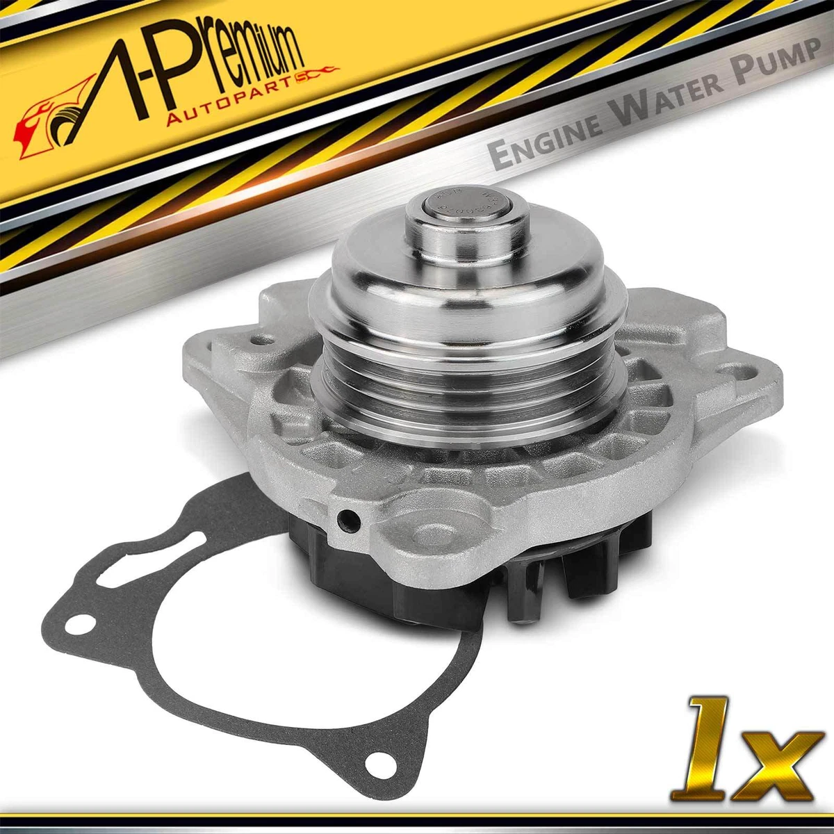 Bomba De Agua De Refrigeración Auxiliar Duokon | 12V, Compatible Con Audi A3, Q3, TT, Seat Y VW 2.0T (2004-2014), Referencia 1K0965561J