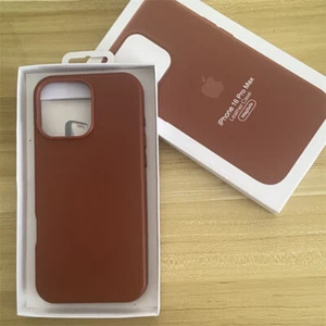 NEW for iPhone 16 Pro Max 16 Plus 16 Pro Original Leather Case with MagSafe DE - Bild 1 von 37
