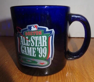 1999 ALL STAR GAME - BOSTON RED SOX 3.75" Ceramic BLUE Mug TED WILLIAMS - Picture 1 of 2