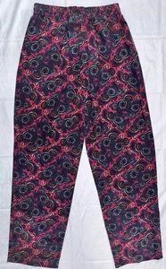 Daniel Field 100% Silk Paisley Pants Size Medium NWT - Picture 1 of 5