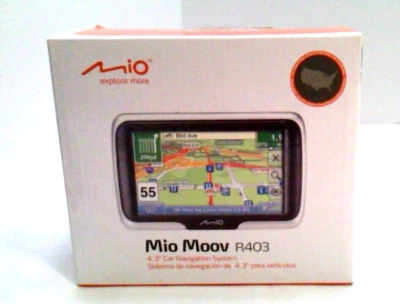Mio Moov~R403~4.3”~Car GPS Navigation System~In Original Box~Installation CD - Image 1 of 4