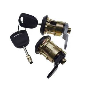 Cilindros de bloqueo con llaves izquierda derecha para Ford Fiesta Courier 3210Z12 96FGA22050CG - Imagen 1 de 8
