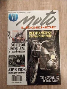 MOTO LEGENDE 1 KAWASAKI 750 H2 TERROT 500 RSSE Guzzi W RICKMAN Metisse SURTEES - Picture 1 of 2