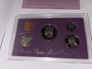 1993 Clad Proof Set U.S. Mint Original Government Packaging COA - Picture 1 of 7