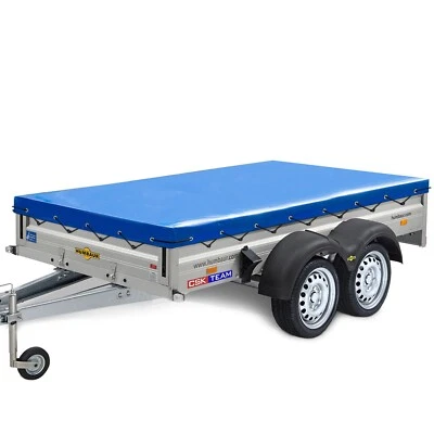 PLANE 4 YOU Anhängerplane Humbaur Flachplane Anhänger viele Größen nach Maß in 15 Farben