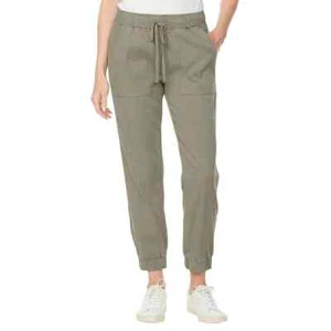 Buffalo David Bitton Women's Pull-On Jogger | Tea Leaf | Large(No Tags) - Picture 1 of 2