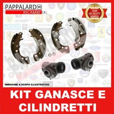 KIT GANASCE E CILINDRETTI POSTERIORI PER CITROËN SAXO - PEUGEOT 106 - Immagine 1 di 4