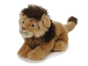 Süßer Löwe aus Plüsch 20x38x17cm Kuscheltier Plüschtier Wildtiere Geschenk Teddy - Bild 1 von 1