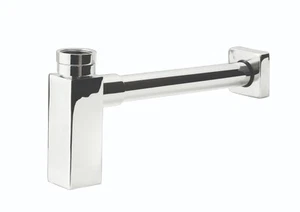 Modern Square Basin Bottle Trap and Pipe Chrome - Picture 1 of 1