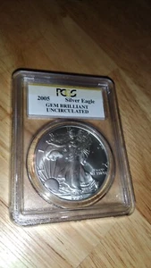 2005 Walking Liberty Silver Eagle First Strike PCGS Gem BU - Picture 1 of 4