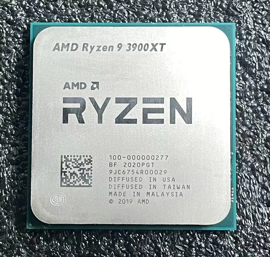 AMD RYZEN 9 3900XT Desktop CPU Processor R9 Socket AM4 12-Cores  100-100000277 - Image 1 of 1