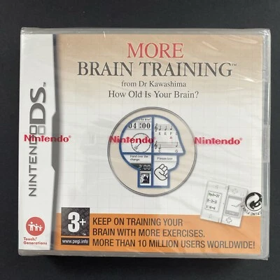Nintendo DS Factory Sealed - More Brain Training from Dr. Kawashima  NEW/ SEALED - Image 1 of 3