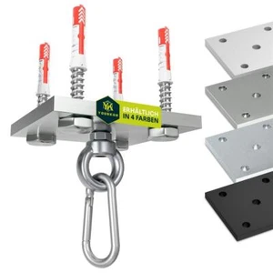 Soporte de pared y techo para saco de boxeo - Para sillones colgantes vela solar toallas de yoga - Imagen 1 de 44