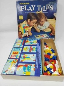 Halsam Play Tiles - Developed Imagination & Coordination No20 Playskool - Picture 1 of 9