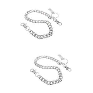 Metal Bag Chain Wallet Chain Punk Punk Keychain Tassel Body Chain - Picture 1 of 12