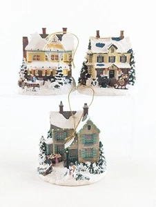Winter Memories Ornament Collection Set 39202 by Thomas Kinkade - NO COA - Picture 1 of 10