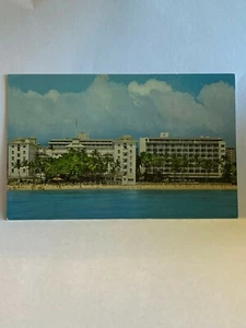 Moana Hotel Waikiki Beach Hawaii Vintage Postcard - Picture 1 of 2