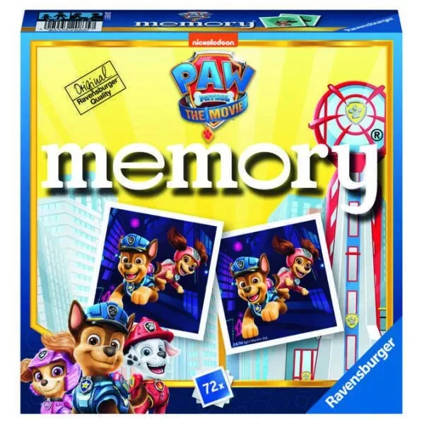 Jeu De Mémoire MEMORY PAW PATROL FILM Ravensburger - Photo 1/1