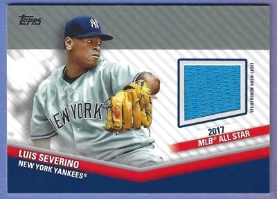 2020 Topps Update 2017 All-Star Stitches Relic #ASSC-LS Luis Severino NY Yankees - Image 1 of 2