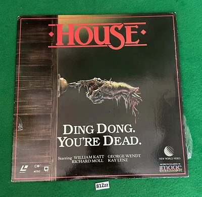 House: Ding Dong. You're Dead Laserdisc Horror Movie. - Image 1 of 4
