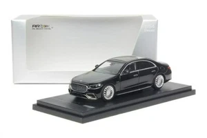 AR Box 1:64 S Class W223 S63 E Performance 2023 Obsidian black Diecast Model Car - Picture 1 of 4
