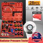28PCS Universal Radiator Pressure Tester Vacuum Type Cooling System Refill Kit