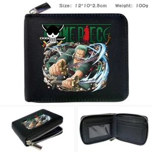 One Piece Zoro Anime Manga Cosplay Geldbörse Geldbeutel Wallet PU 12x10x2.5cm - Picture 1 of 6
