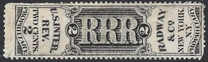 US # RS193c - Radway & Co. - Pink Paper - Double Transfer @ Left (P-7415) - Picture 1 of 3