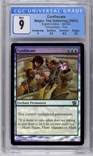 CONFISCATE Eighth 8th Edition Foil CGC 9.0 Graded MTG [Card Kingdom]