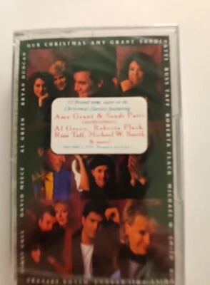 Our Christmas Cassette SEALED Hype Sticker Amy Grant Sandi Patti Al Green A&M - Image 1 of 4