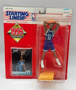 1995 Startaufstellung Alonzo Mourning Charlotte Hornets Basketball Figur - Bild 1 von 3