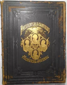 1882 President James A Garfield's Memorial Journal par Clara F Deihm. 1ère édition - Photo 1 sur 24