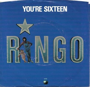 Picture Sleeve ONLY: Ringo Starr - "You're Sixteen" - from 1973 - nice! - Picture 1 of 2