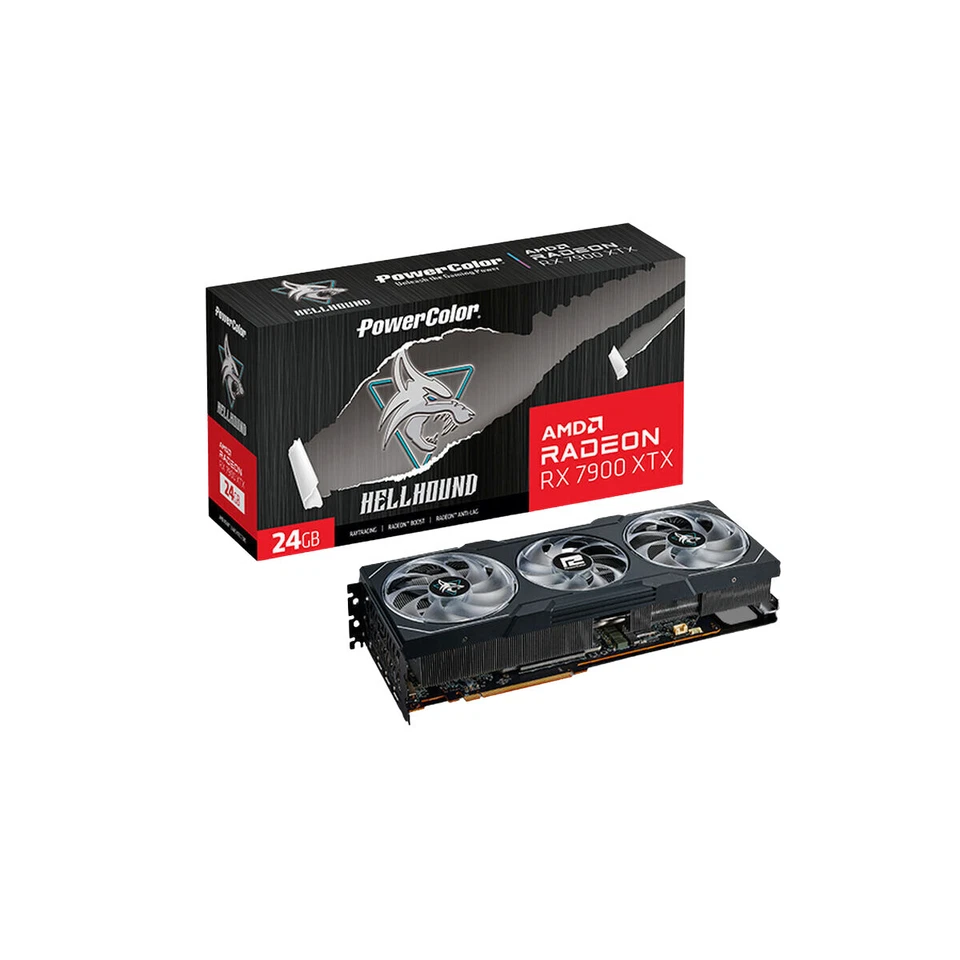 PowerColor RX 7900 XTX 24G-L/OC AMD Radeon RX 7900 XTX 24 GB GDDR6 - Immagine 1 di 1