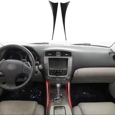 Consola de fibra de carbono cambio de marchas panel lateral para Lexus IS F/250/350 2006-2013 Foto 1 de 4