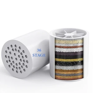 2 Pack 32 Stage Shower Filter Replacement Cartridge - Balance in Filtration and - Picture 1 of 8
