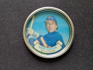 1987 Topps Baseball Coin # 28 Gary Carter (HOF) - New York Mets (NM) - Picture 1 of 3