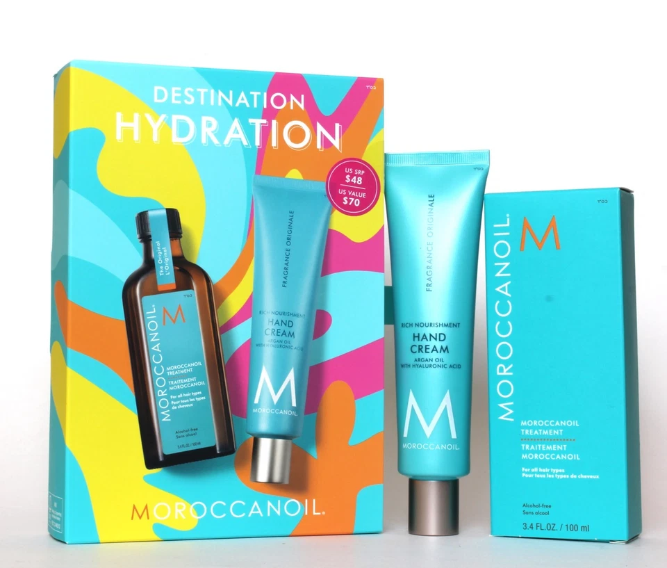 Conjunto Moroccanoil Destination Hydration Original 3,4 oz - Imagem 1 de 1