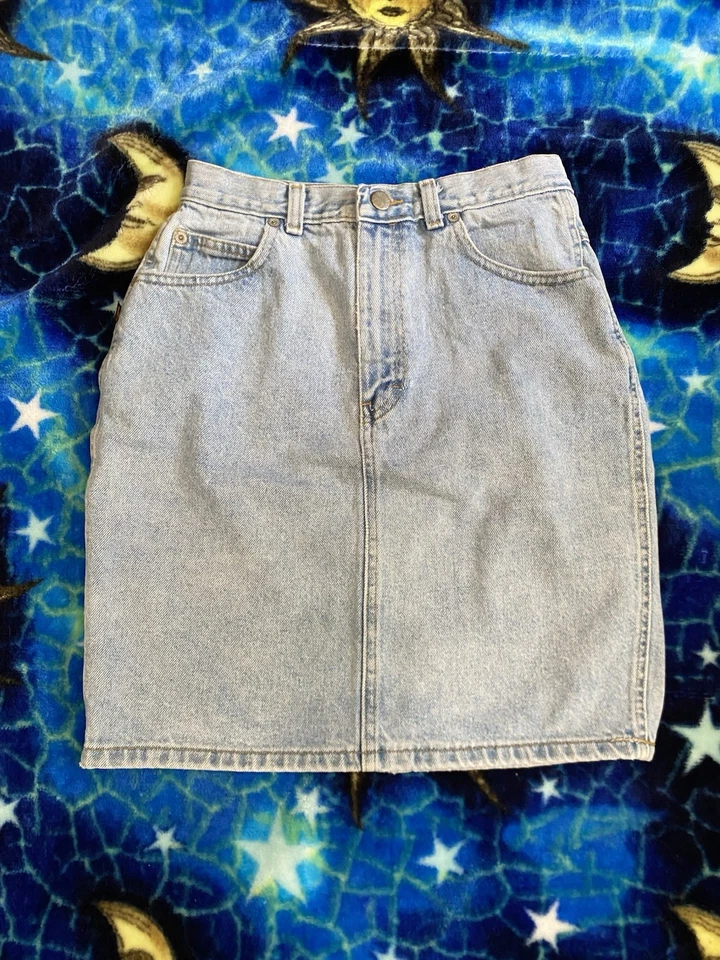 Falda vaquera vintage Sasson para mujer 9 Foto 1 de 4