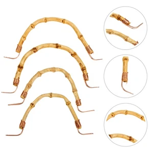 4 Pcs Teapot Handle Accessories Travel Kettle Bamboo Replacement - Picture 1 of 12