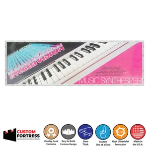 Custom Acryl Hard Case für INTELLIVISION MUSIC SYNTHESIZER von Mattel - Bild 1 von 6