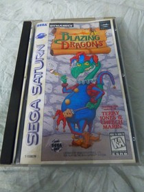Blazing Dragons ~ SEGA SATURN ~ 1996 CIB Excellent Condition