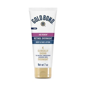 Gold Bond Age Renew Retinol Overnight Body & Face Lotion, mit Retinol & Peptid - Bild 1 von 10