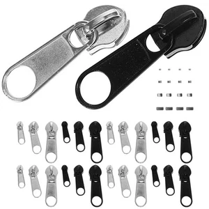 Zipper Repair Kit Set Replaceable Replacement Pullers Detachable - Picture 1 of 12