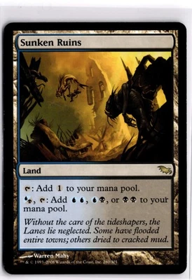 Sunken Ruins  Shadowmoor 280 LP x1 MTG Magic: the Gathering - Image 1 of 2