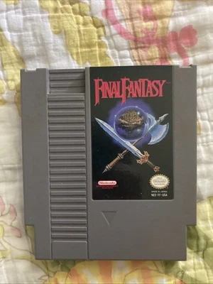 Cartucho Final Fantasy Auténtico Nintendo NES Edición 1985 Foto 1 de 4