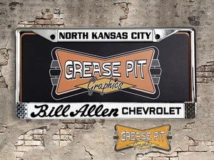 Bill Allen Chevrolet License Plate Frame North Kansas City - Picture 1 of 3