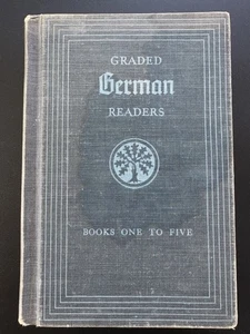 1933 University Of Chicago Graded German Reader Books One to Five - Picture 1 of 14