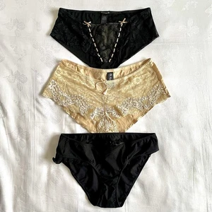 Elle Macpherson Intimates Medium And Small Panties 3 Pairs Bundle New No Tags - Picture 1 of 15