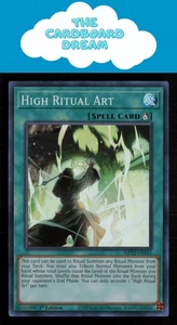 Arte Alto Rituale 2022 Tin Dei del Faraone #MP22-EN162 Super Rara Yugioh - Foto 1 di 2